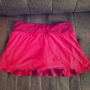Lulu workout skirt